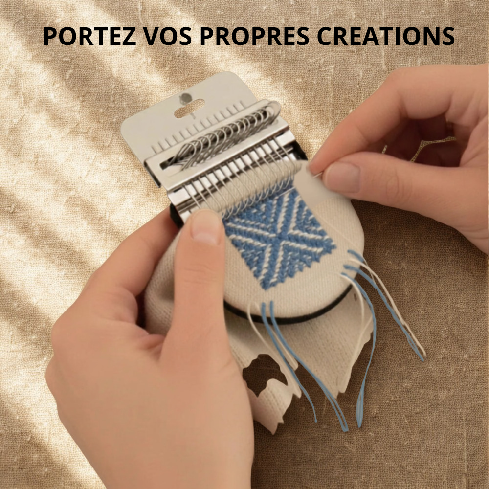 Kit de tricot en bois