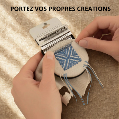 Kit de tricot en bois